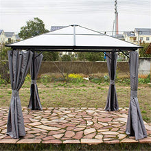 WSN Gazebo per Esterni con Scheda PC, Tenda da Esterno per Barbecue con Gazebo in Alluminio per pergolato o Giardini, terrazze, Patio