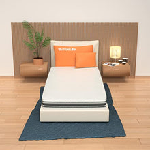 AILIME SRL Materasso Memory Singolo 80X190 H 23 CM SFODERABILE Ortopedico Dispositivo Medico Materasso Petalo