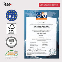 beo LKP 60x60PY202 Cuscino Lounge per Divano con Chiusura Lampo e Tessuto Idrorepellente, Anthrazit, Glatt 60x60 cm
