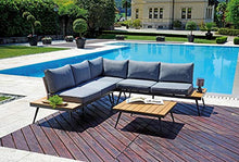 Gruppo Maruccia Divano angolare per Esterni CIN tavolino arredo per Hotel ristoranti e Giardini Salotto per Esterni