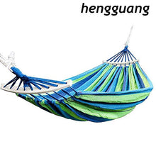 hengguang Amaca Doppia Multicolore Portatile da Viaggio Amaca da Appendere Altalena LazyHammocks - Carico Massimo 200 kg Rosso