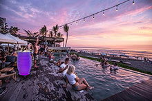 Nikki.Amsterdam The.Bar Table - Tavolo da Festa Multicolore (LED) e Altoparlante Bluetooth Mobile e Refrigeratore per Vino e Ghiaccio (Interno ed Esterno)