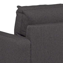 Amazon Brand - Movian Ticino - Divano a 2 posti e mezzo, 88 x 210 x 88 cm (Lu x La x A), grigio - Arredi Casa