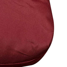 Zora Walter Cuscino imbottito per lo schienale, colore rosso vinaccia, 120 x 40 x 20 cm, resistente alle intemperie, al Moho e Funghi