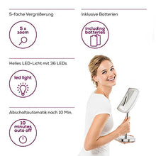 Beurer BS 99 Specchio Cosmetico Illuminato con Ingrandimento 5x