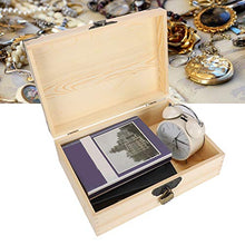 Portagioie, Scatola per Cosmetici in Legno, Anello per Collana dell'orologio per Documenti