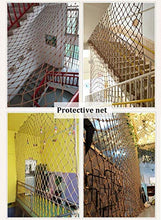 WEIFAN Rete di Sicurezza per Bambini - Parete di Fondo Decorativa per Balcone Ringhiera per Scale Sicurezza per Giardino Pianta da Arrampicata Rete da Giardino