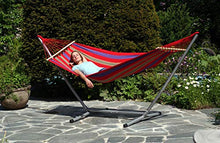 Amazonas Hammock EL-1070000 Aruba Amaca Cayenne, Rosso, 310x80x5 cm
