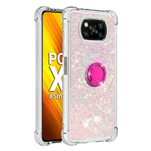 Custodia protettiva per Xiaomi Poco X3 NFC (stelle rosa fluorescenti)