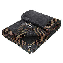 Rete ombreggiante Tenda da Esterno in Tessuto per Tende da Giardino per Piante da Giardino/Pergola/Prato, Tarp per Tende da Sole al 95% con Gommini, Nero (Size : 3×4m)