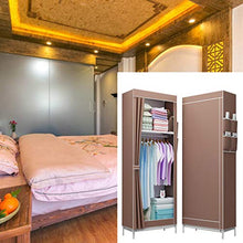 JJZXT Fai da Te Non Tessuto Pieghevole Portatile Armadio Mobili Camera da Letto Governo di immagazzinaggio