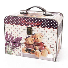 DAUERHAFT Organizer per Gioielli in Stile Moderno a Due Strati per organizzare Collana, Anelli, Orecchini, con cassetti