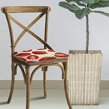 Morbuy Cuscini per Sedia Piazza/Rotondo, Cotone Lino Spessa Comoda Seduta Traspirante Cuscino per Pavimento per Interno ed Esterno mobili e Arredamento da Giardino (Pappagallo 2,40 * 40)