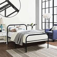 Coavas, telaio per letto matrimoniale, metallo, Single Bed Frmae, 90 x 190 cm