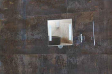 JVD 866610 - Specchio ingranditore Eclips, quadrato, illuminato, con braccio in ottone.