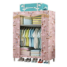 HWG Armadio Tessuto Armadio Pieghevole, con Scaffali E Appendiabiti, per Camera da Letto, Soggiorno, Studio,A