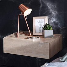 KADIMA DESIGN Comodino parete Sonoma bordo della parete molle di legname