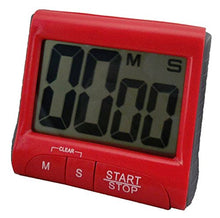 SaySure - Red Large LCD Digital Kitchen Timer Count-Down Up Clock