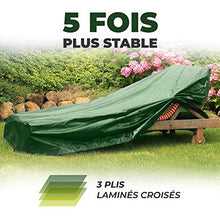 Bio Green Rainexo Telo Protettivo antistrappo Altamente Resistente per Lettino Pieghevole, 1,85 x 1,15 x 0,68 m