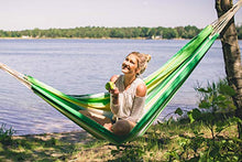 Amazonas Hammock Lambada Amaca, Apple, Cotone, Verde Chiaro, 320x140x5 cm