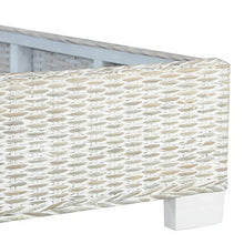 SKM Giroletto Grigio in Rattan Naturale 140x200 cm