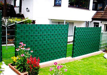 Thermoplast® - Set di 6 strisce protettive per recinzioni, 19 cm x 26 m = 4,94 m2, marrone, 19 cm x 20 pezzi