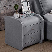 Comodino in Tessuto, con cassetto Ripiani e cassetto Moderno Semplice Armadio Camera da Letto Armadio Mini FANJIANI