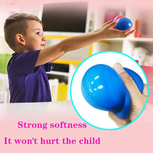 CaCaCook Globbles Sticky Ball Toys, 4 Palline Luminose Fluorescenti e adesive per Bersaglio Giocattoli da Parete per alleviare Lo Stress e Una Migliore Messa a Fuoco per Adulti e Bambini