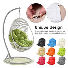 Cuscino per sedia a dondolo sospeso per dondolo, imbottitura impermeabile per sedie da giardino