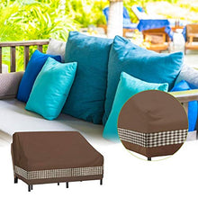 Eillybird - Copertura per mobili da giardino, impermeabile, antipolvere, protezione per mobili da giardino, 137 x 96 x 73 cm