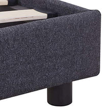 SKM Giroletto Grigio Scuro in Tessuto 90x200 cm (19.9kg)