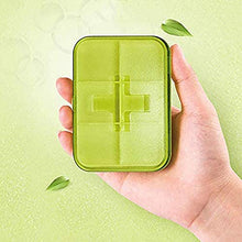 BANGSUN - Mini organizer portatile per pillole, per proteggere l'ambiente