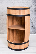 Botte vino con scaffalatura, 81 cm, design casa e bar, portabottiglie, barile