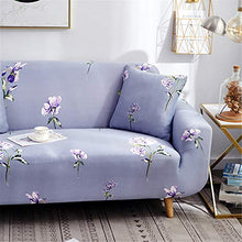 Copridivano Elasticizzato 2 posti 3 posti 4 posti, Morbuy Fodera Copridivani Universale per Divano con Corda Fissa, Sofa Protettore Copertura Divano Antiscivolo (2 posti,Lavanda)