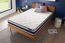 Materasso Actiflex ergo 130x190cm, Spessore : 24 cm, Molle insacchettate e memory foam, Rigido, 5 zone di comfort