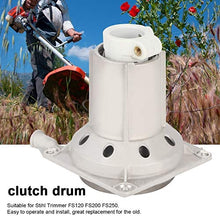 Rockyin for Stihl Trimmer FS120 FS200 FS250 Tamburo Frizione & Housing 4134 160 0601