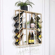 MQJ Scaffale per Vino, Parete, Bar, Ristorante, Bottiglia per Vino, Scaffale per Scaffali, Supporto, Soffitto S, Sc a Soffitto, Portavolatrice Regolabile