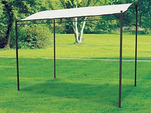 GAZEBO m3X2 BIANCO ECRU' A PARETE
