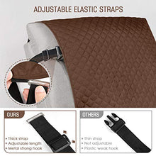 TAOCOCO Copridivano 1 posti elasticizzato reclinabile Divano Protector Slipcovers Marrone