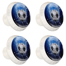 Maniglie per cassetti Manopole per cassetti Manopole rotonde Confezione da 4 per armadietto, cassetti, cassettiere, cassettiere ecc. calcio