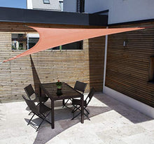 Windhager 10971 - Tenda a vela Patio triangolare da 3,6 m, terracotta