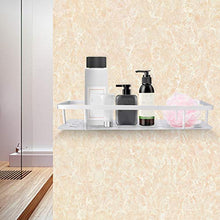 HERCHR Mensola portaoggetti da Bagno a Parete, Supporto Doccia in Alluminio per Accessori Cucina Bagno