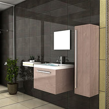 Lavandino e mobiletto marrone // specchio/bagno mobile da bagno/lavello/lavabo/lavibili spazio