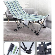 XUSHEN-HU Sedia Pieghevole for Esterni Sedia Pausa Portatile a casa Pigro Sedia Pranzo in Ufficio Poltrona Siesta Sedia da Campeggio Beach Lounge