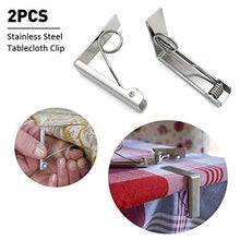 duhe189014 Clip per tovaglie Clip in Acciaio Inossidabile ad Alta Resistenza ad Alta Resistenza Clip per tovaglie Spesse 6CM 2CM per Esterni e Interni Designer Standard
