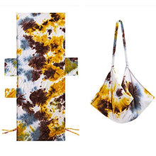 Telo coprisedia da spiaggia con tasche laterali, lavabile in microfibra, per piscina, giardino, spiaggia – 200 x 70 cm