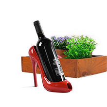 Kicode forma scarpa tacco alto Wine Bottle Holder Elegante Wine Rack Accessori per la decorazione domestica