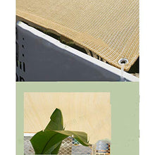 YS Telo Parasole Multiuso per Esterni in Tessuto Beige 90% Parasole con Occhielli per Tettoia per Pergola,11M