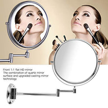 RBSD Specchio cosmetico, Specchio per Il Trucco Elegante, Pieghevole in Rame per Camera da Letto del Bagno