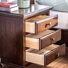 GCMJ Comodino Vintage Scandinavo Minimalismo Comodini per Cameretta con Cassetti Organizzatore Legno di Ciliegio Miniatura Tavolino da Salotto